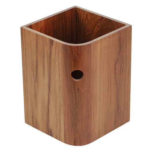 WHITECAP EKA COLLECTION WASTE BASKET - TEAK