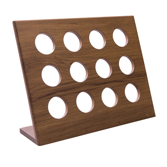 WHITECAP K-CUP HOLDER 12-CAPSULE - TEAK