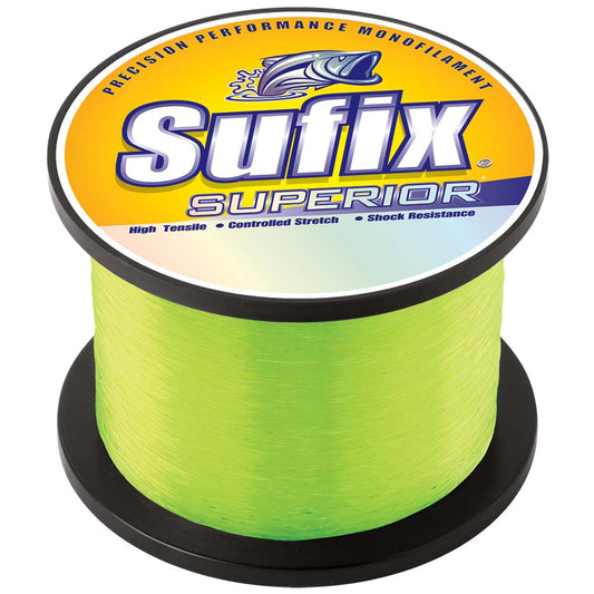 SUPERIOR HI-VIS YELLOW MONOFILAMENT - 80LB - 655 YDS