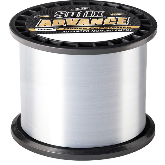 SUFIX ADVANCE&REG; MONOFILAMENT - 12LB - CLEAR - 1200 YDS