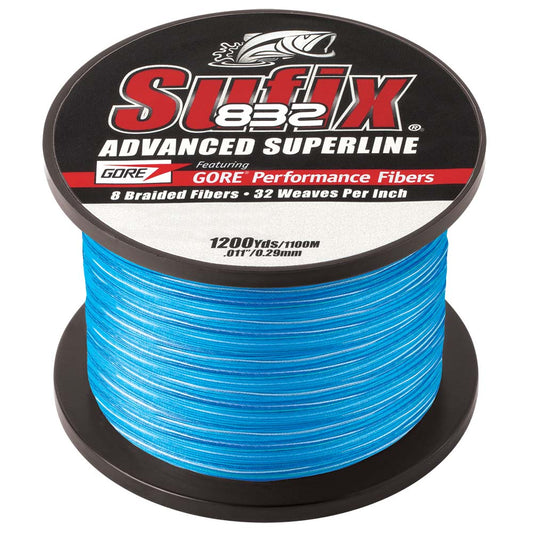 SUFIX 832&REG; ADVANCED SUPERLINE&REG; BRAID - 6LB - COASTAL CAMO - 1200 YDS