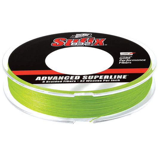 SUFIX 832&REG; ADVANCED SUPERLINE&REG; BRAID - 8LB - NEON LIME - 150 YDS