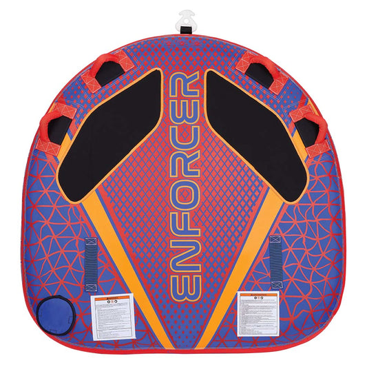 FULL THROTTLE ENFORCER TOWABLE TUBE - 2-RIDER - RED