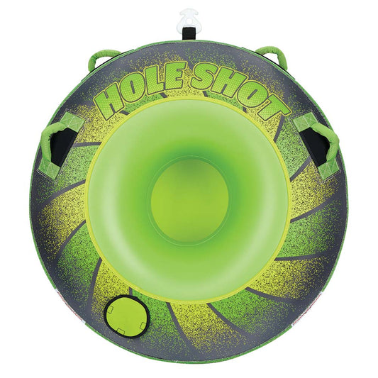 FULL THROTTLE HOLE SHOT TOWABLE TUBE - 1 RIDER - GREEN