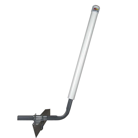 C.E. SMITH ANGLED POST GUIDE ON - 40" - WHITE