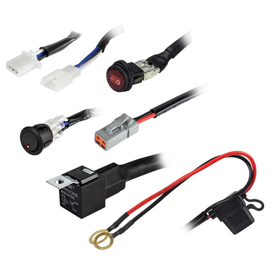 HEISE ATP WIRING HARNESS &AMP; SWITCH KIT - 1 LAMP UNIVERSAL