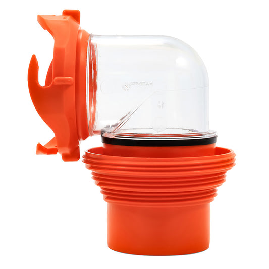 CAMCO RHINOFLEX ELBOW &AMP; 4 IN 1 ADAPTER W/SWIVEL BAYONET FITTING