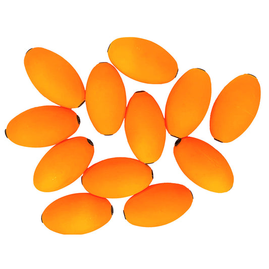 TIGRESS OVAL KITE FLOATS - ORANGE *12-PACK