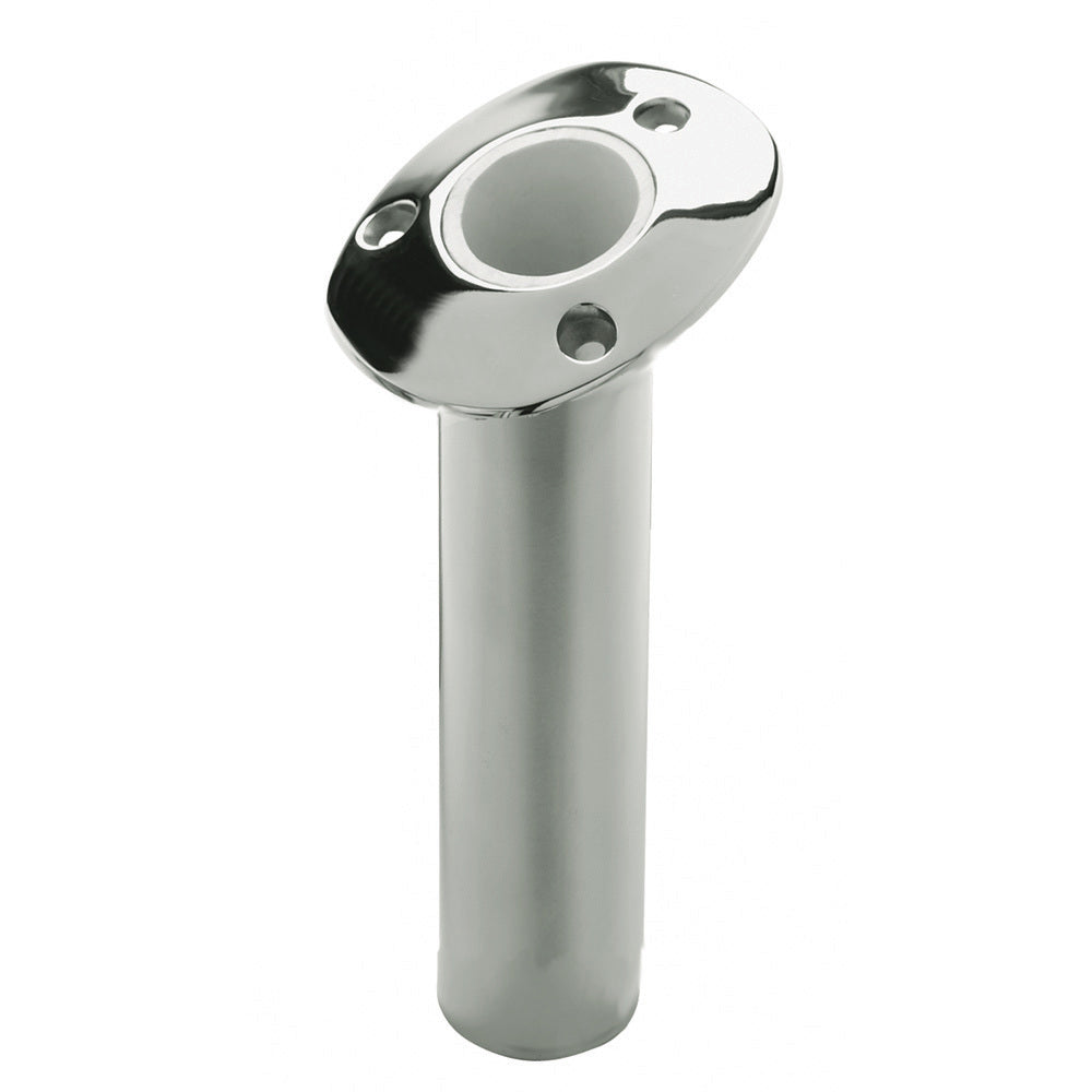 C.E. SMITH 536810C - FLUSH MOUNT ROD HOLDER - 15 DEGREE - CAST - 10.5" DEEP