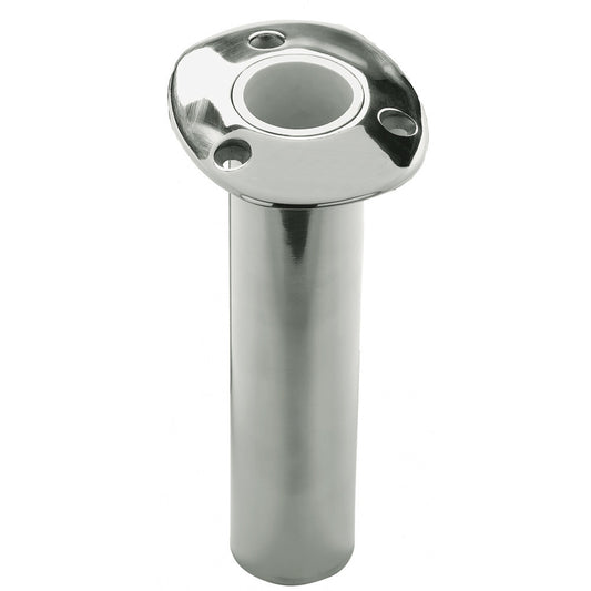 C.E. SMITH 536800S - FLUSH MOUNT ROD HOLDER - 0 DEGREE - SWIVEL - 10.5" DEEP