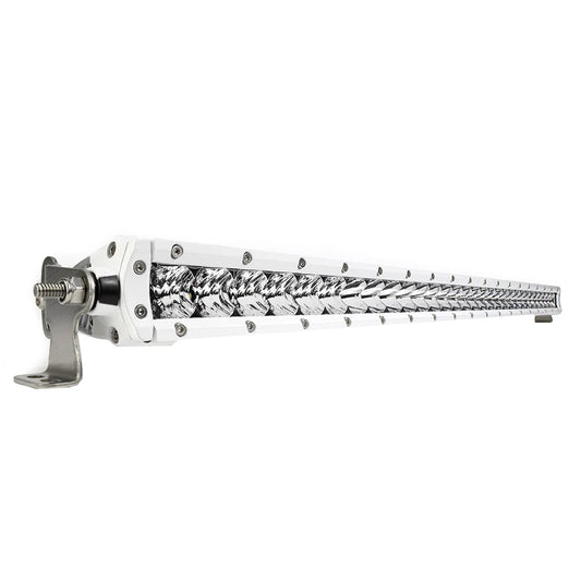 BLACK OAK PRO SERIES 3.0 SINGLE ROW 30" LED LIGHT BAR - COMBO OPTICS - WHITE HOUSING