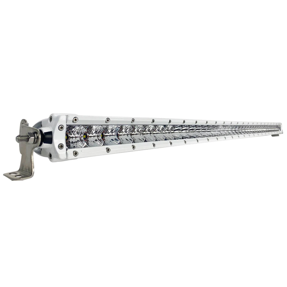 BLACK OAK PRO SERIES 3.0 SINGLE ROW 40" LED LIGHT BAR - COMBO OPTICS - WHITE HOUSING