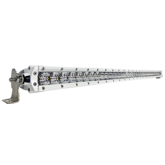 BLACK OAK PRO SERIES 3.0 SINGLE ROW 40" LED LIGHT BAR - COMBO OPTICS - WHITE HOUSING