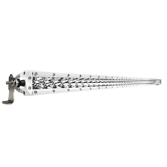 BLACK OAK PRO SERIES 3.0 SINGLE ROW 50" LED LIGHT BAR - COMBO OPTICS - WHITE HOUSING