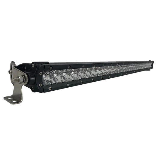 BLACK OAK 30" SINGLE ROW LED LIGHT BAR - COMBO OPTICS - BLACK HOUSING - PRO SERIES 3.0
