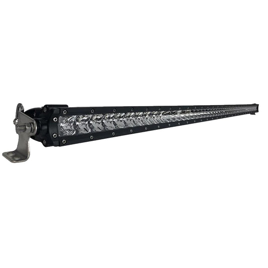 BLACK OAK 50" SINGLE ROW LED LIGHT BAR - COMBO OPTICS - BLACK HOUSING - PRO SERIES 3.0