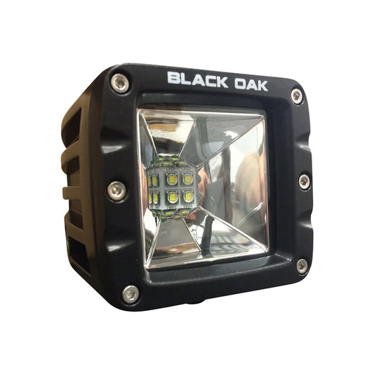 BLACK OAK 2" LED LIGHT POD - SCENE OPTICS - BLACK HOUSING - PRO SERIES 3.0