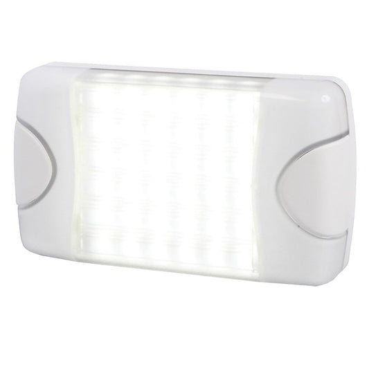 HELLA MARINE DURALED 36 INTERIOR/EXTERIOR LAMP - WHITE/WHITE CLAMSHELL