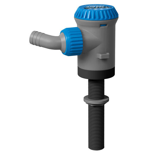 TRAC OUTDOORS SUBMERSIBLE THRU-HULL PUMP - 600 GPH
