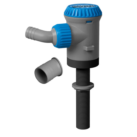 TRAC OUTDOORS SUBMERSIBLE THRU-HULL PUMP - 800/1100 GPH
