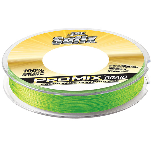 SUFIX PROMIX&REG; BRAID - 30LB - NEON LIME - 300 YDS