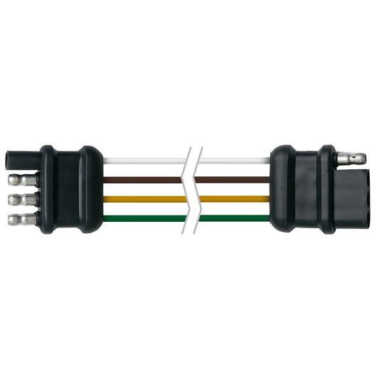 ANCOR TRAILER CONNECTOR-FLAT 4-WIRE - 12" LOOP