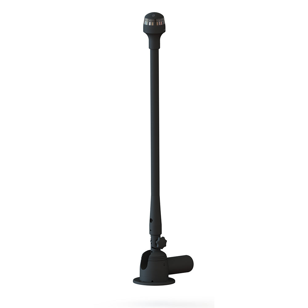 TACO GRAND SLAM GS-950BHC ELECTRIC ANCHOR &AMP; STERN LIGHT - BLACK ANODIZED ALUMINUM