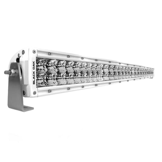 BLACK OAK 60" DOUBLE ROW LED BAR - PRO SERIES 2.0 - 5W COMBO WHITE