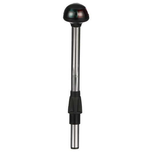 ATTWOOD PULSAR BI-COLOR 2-PIN STOWAWAY LIGHT - 10"ANGLED