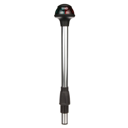 ATTWOOD BI-COLOR STOWAWAY LIGHT W/TASK LIGHT - 10" STRAIGHT &AMP; 3-PIN