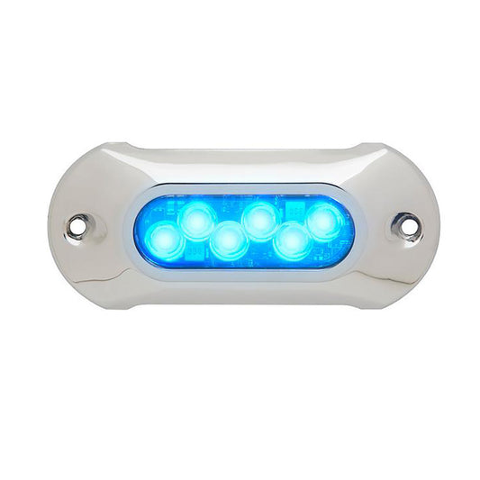 ATTWOOD LIGHTARMOR HPX UNDERWATER LIGHT - 6 LED &AMP; BLUE