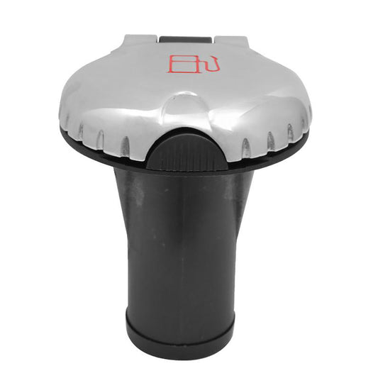 ATTWOOD DECK FILL F/CARBON CANISTER SYSTEM - STRAIGHT BODY &AMP; SCALLOPED STAINLESS STEEL CAP