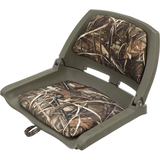 ATTWOOD SWIVL-EZE PADDED FLIP SEAT - CAMO