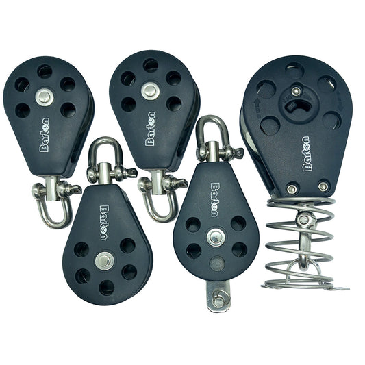 BARTON MARINE BARTON MANTA/ODYSSEY 2 LAND SAILING MAINSHEET BLOCK KIT - 3:1